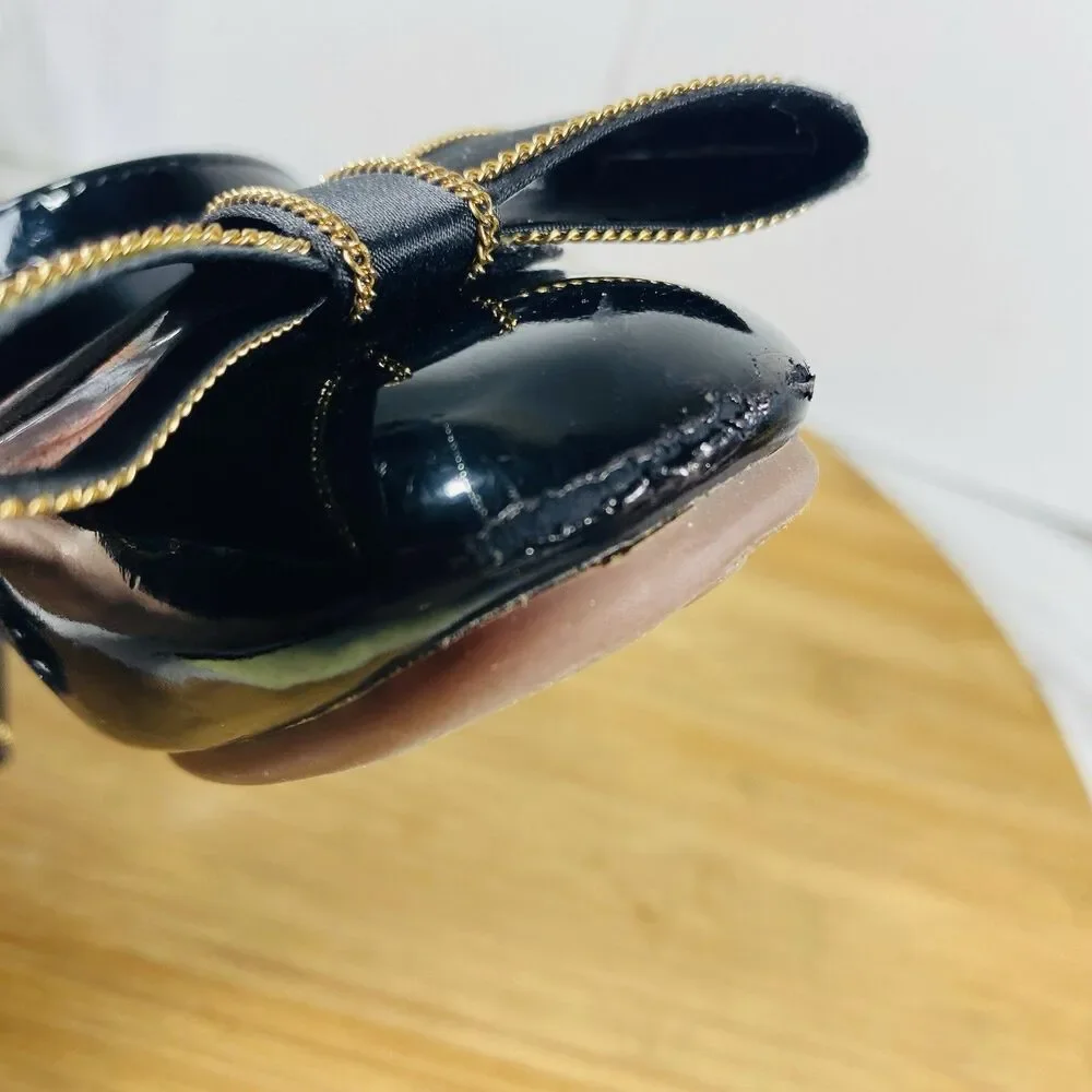 Little Girl Black Dress Shoe Size 26